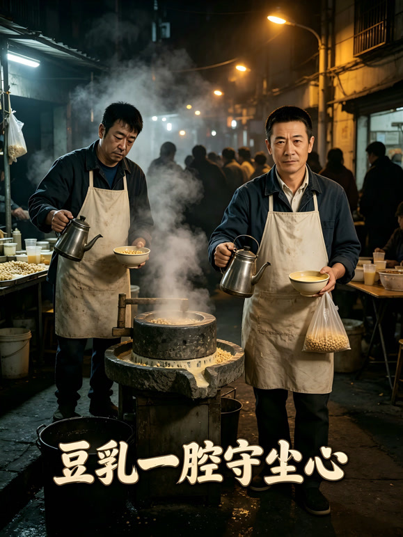 豆乳一腔守尘心