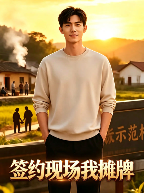 签约现场我摊牌