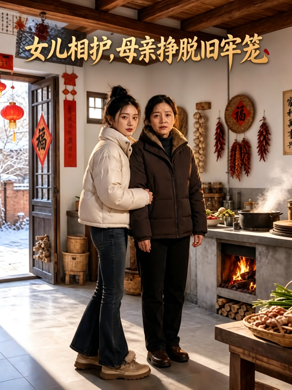女儿相护，母亲挣脱旧牢笼