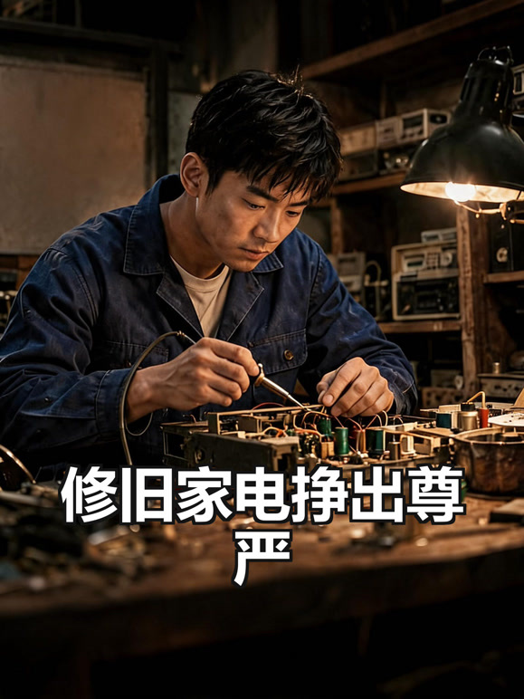 修旧家电挣出尊严