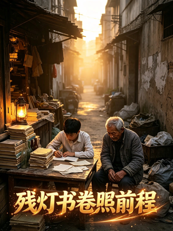 残灯书卷照前程