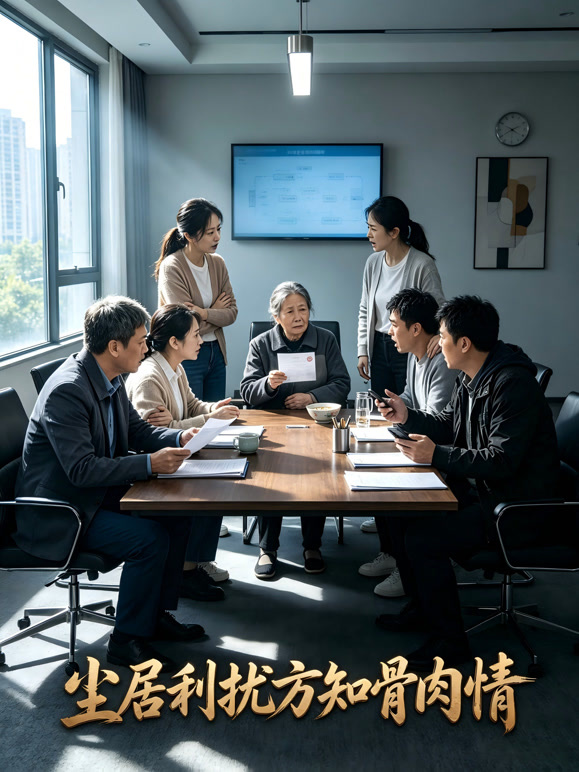 尘居利扰方知骨肉情