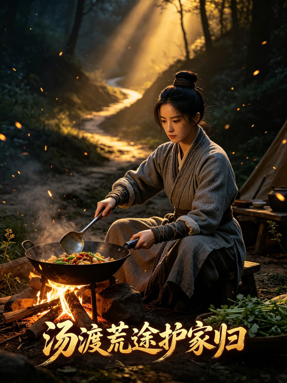 汤渡荒途护家归