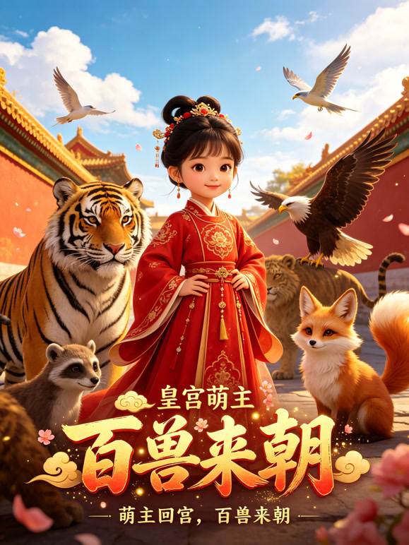 皇宫萌主，百兽来朝