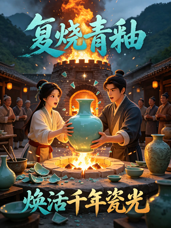 复烧青釉焕活千年瓷光