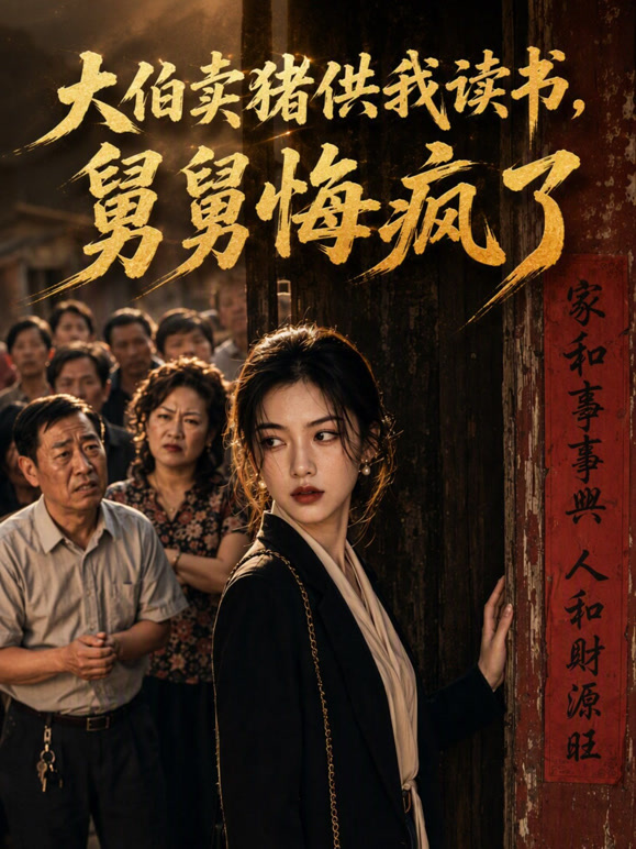 大伯卖猪供我读书，舅舅悔疯了