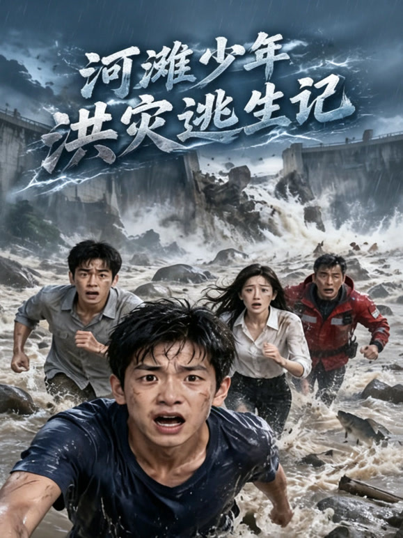 河滩少年洪灾逃生记