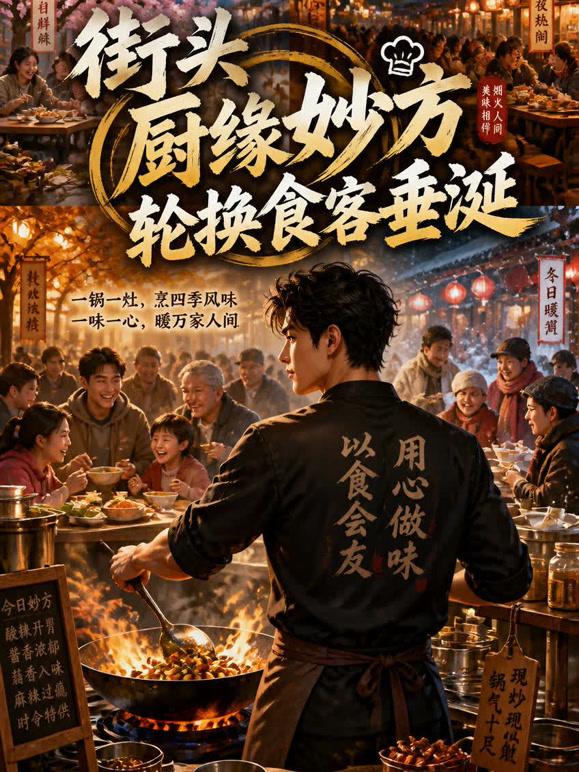 街头厨缘妙方轮换食客垂涎