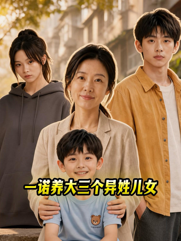 一诺养大三个异姓儿女
