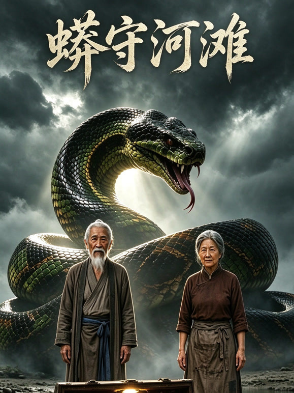 蟒守河滩