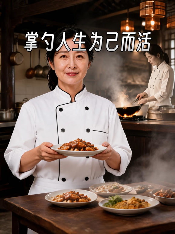 掌勺人生为己而活