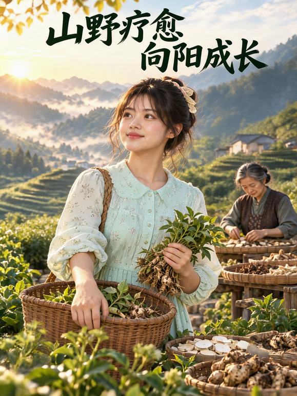 山野疗愈向阳成长
