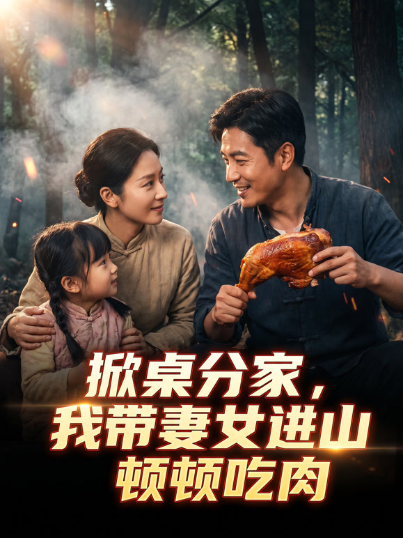 掀桌分家，我带妻女进山顿顿吃肉