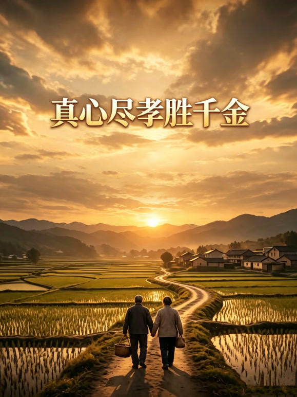 真心尽孝胜千金