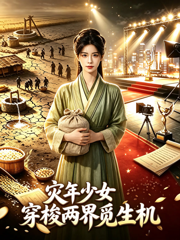 灾年少女穿梭两界觅生机