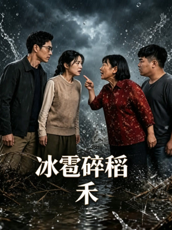 冰雹碎稻禾