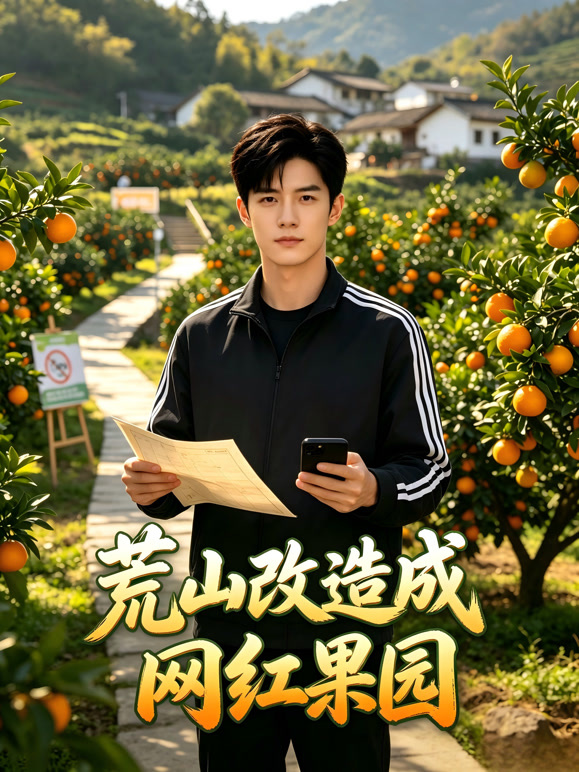 荒山改造成网红果园