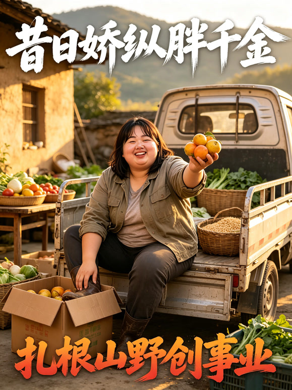 昔日娇纵胖千金，扎根山野创事业