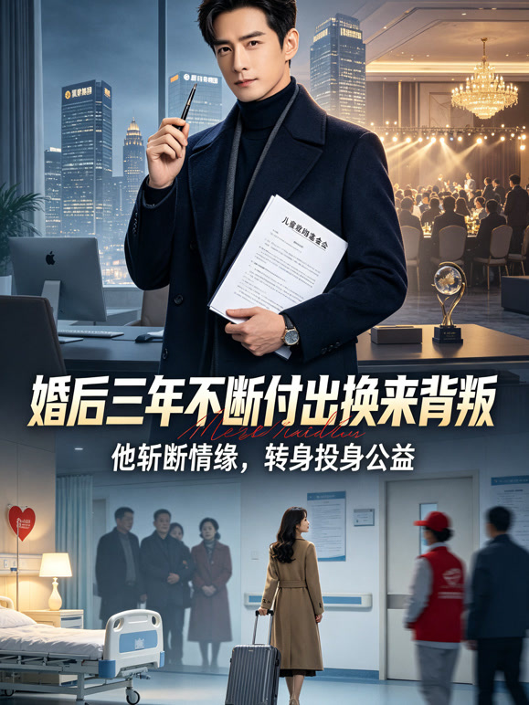 婚后三年不断付出换来背叛，他斩断情缘，转身投身公益