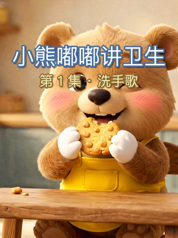 《小熊嘟嘟讲卫生》