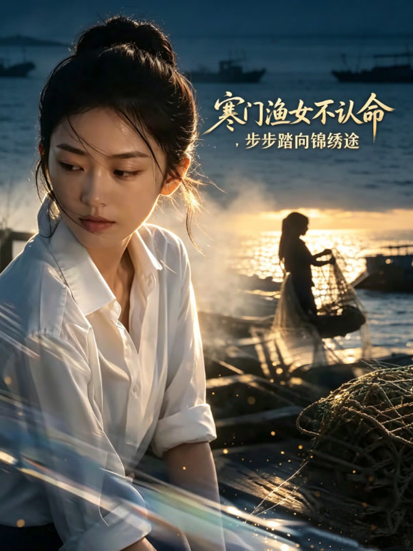 寒门渔女不认命，步步踏向锦绣途