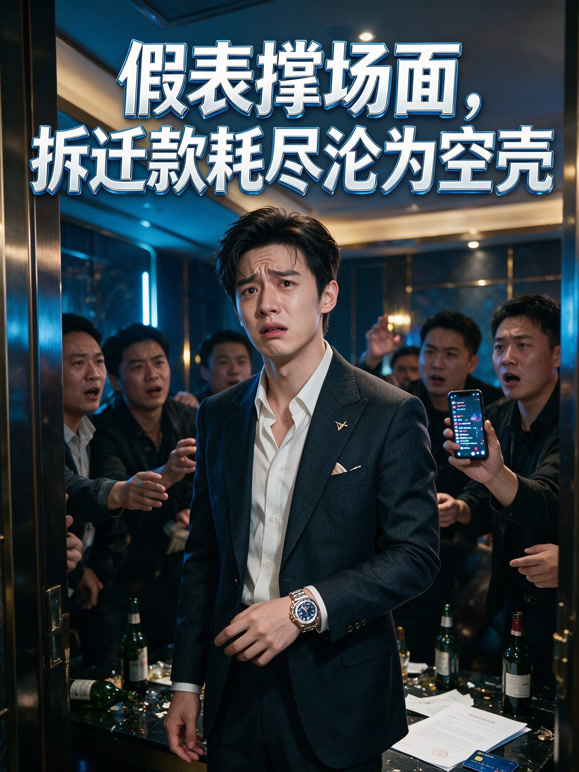 假表撑场面，拆迁款耗尽沦为空壳