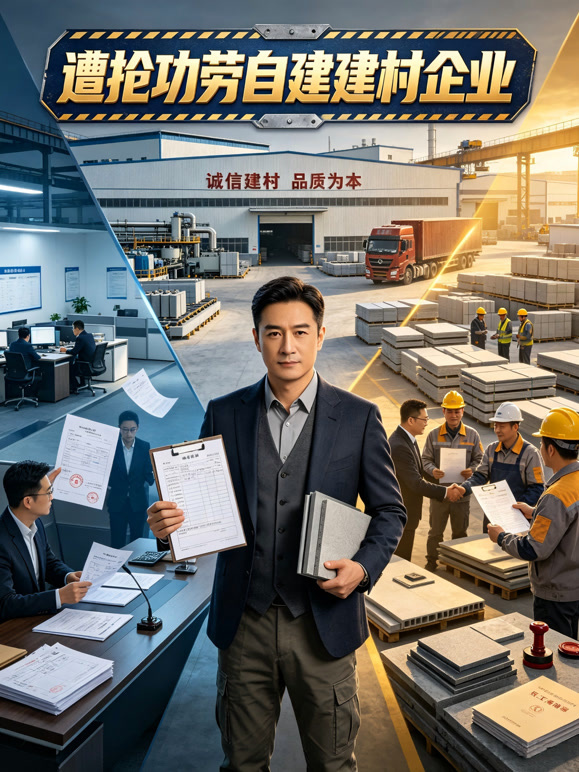 遭抢功劳自建建材企业