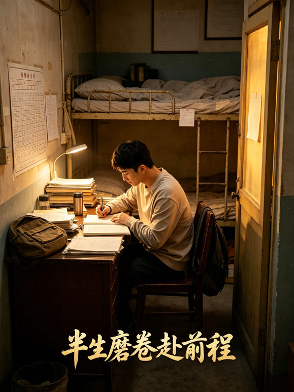 半生磨卷赴前程