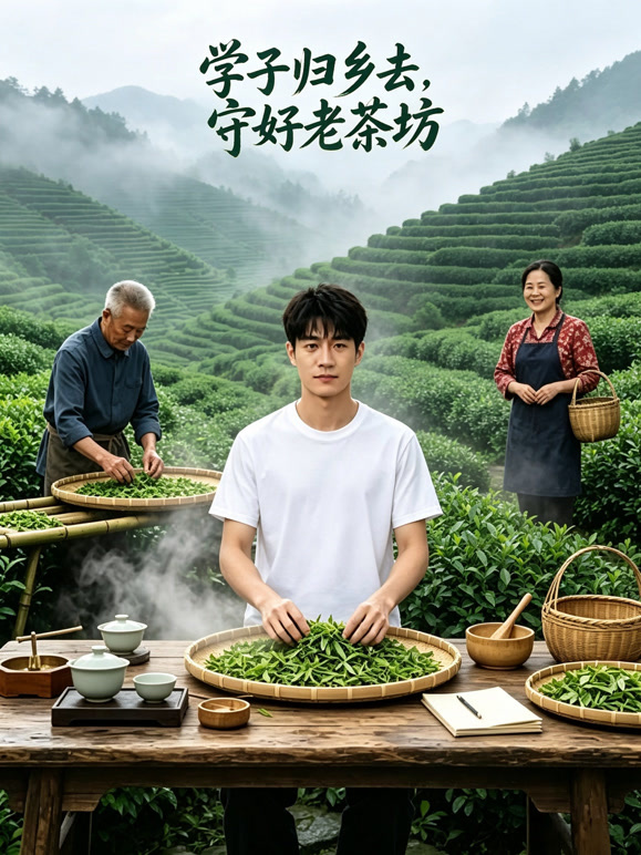 学子归乡去，守好老茶坊