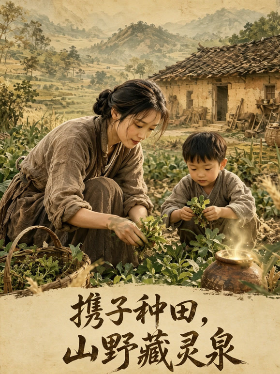 携子种田，山野藏灵泉