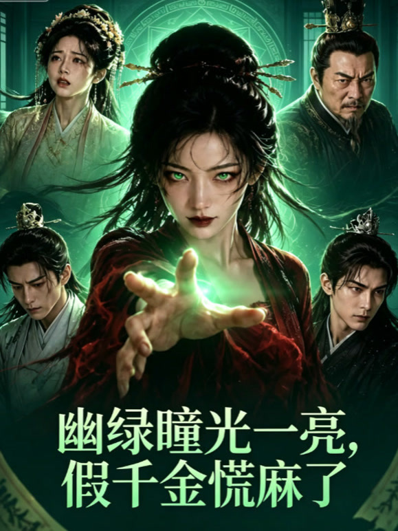 幽绿瞳光一亮，假千金慌麻了