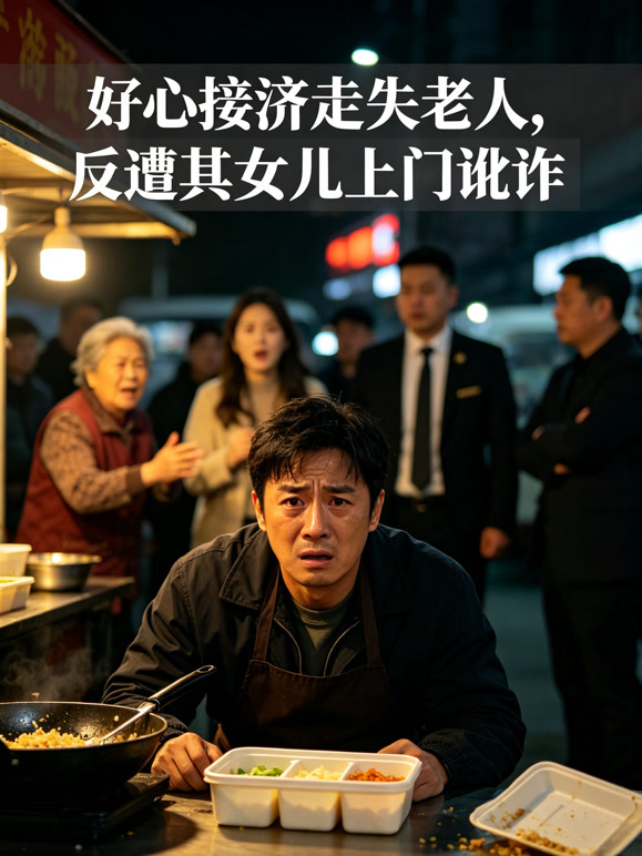 好心接济走失老人，反遭其女儿上门讹诈