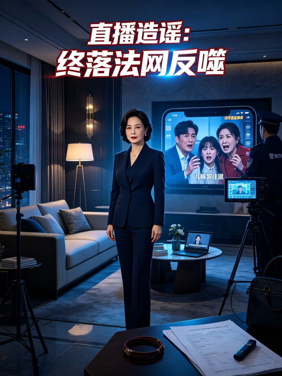 直播造谣：终落法网反噬