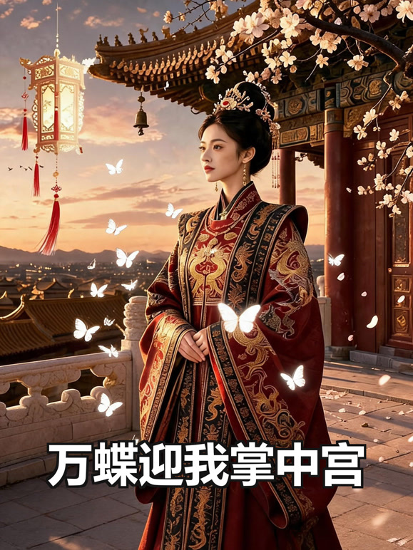 万蝶迎我掌中宫