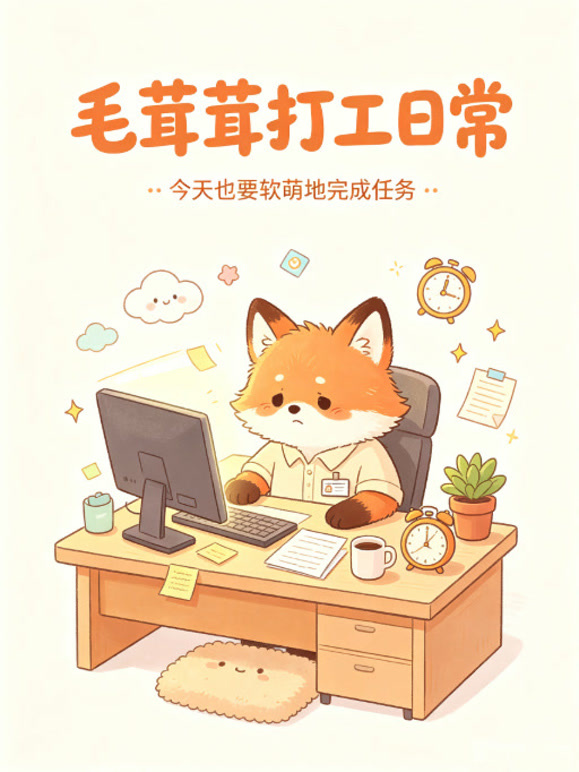 毛茸茸打工日常
