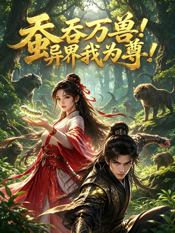 蚕吞万兽！异界我为尊！