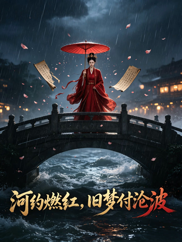 河约燃红，旧梦付沧波