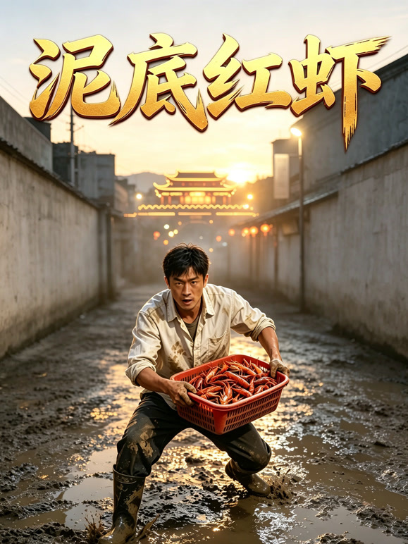 泥底红虾