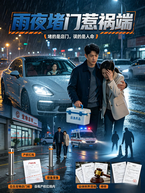 雨夜堵门惹祸端