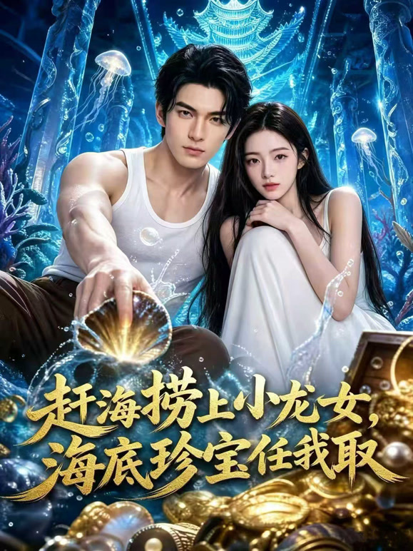 赶海捞上小龙女，海底珍宝任我取