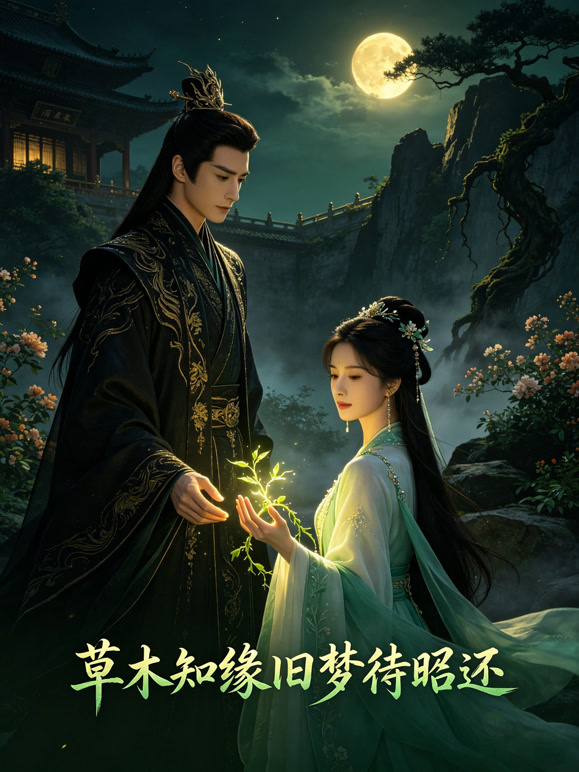 草木知缘旧梦待昭还