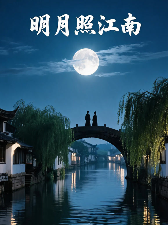 明月照江南