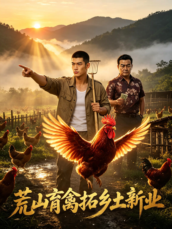 荒山育禽拓乡土新业