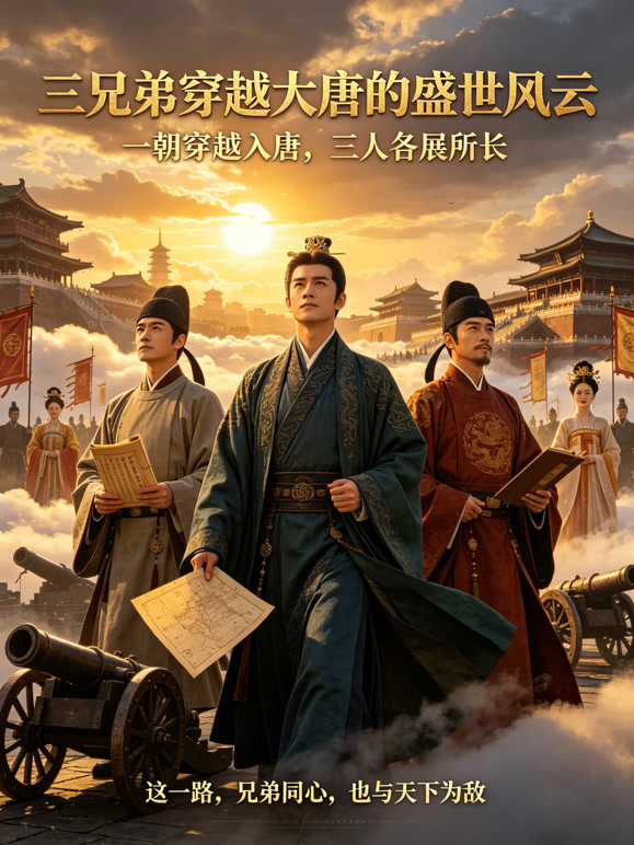三兄弟穿越大唐的盛世风云