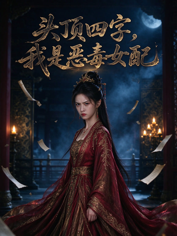 头顶四字，我是恶毒女配