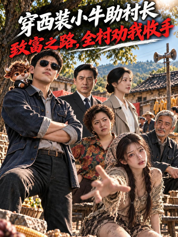 穿西装小牛助村长