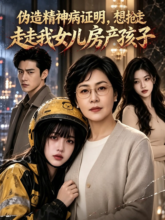 伪造精神病证明，想抢走我女儿房产孩子