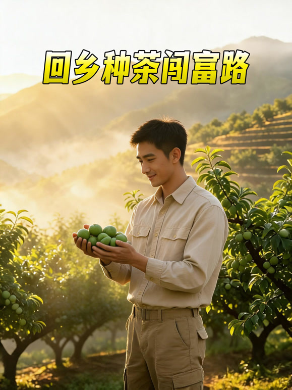 回乡种茶闯富路