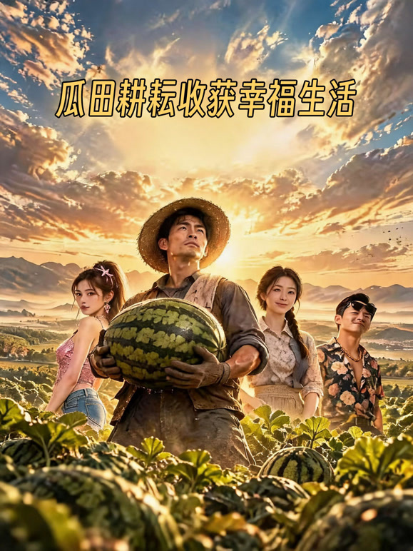 瓜田耕耘收获幸福生活