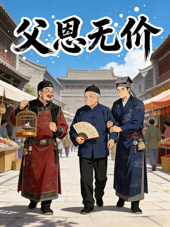 父恩无价 动态漫画